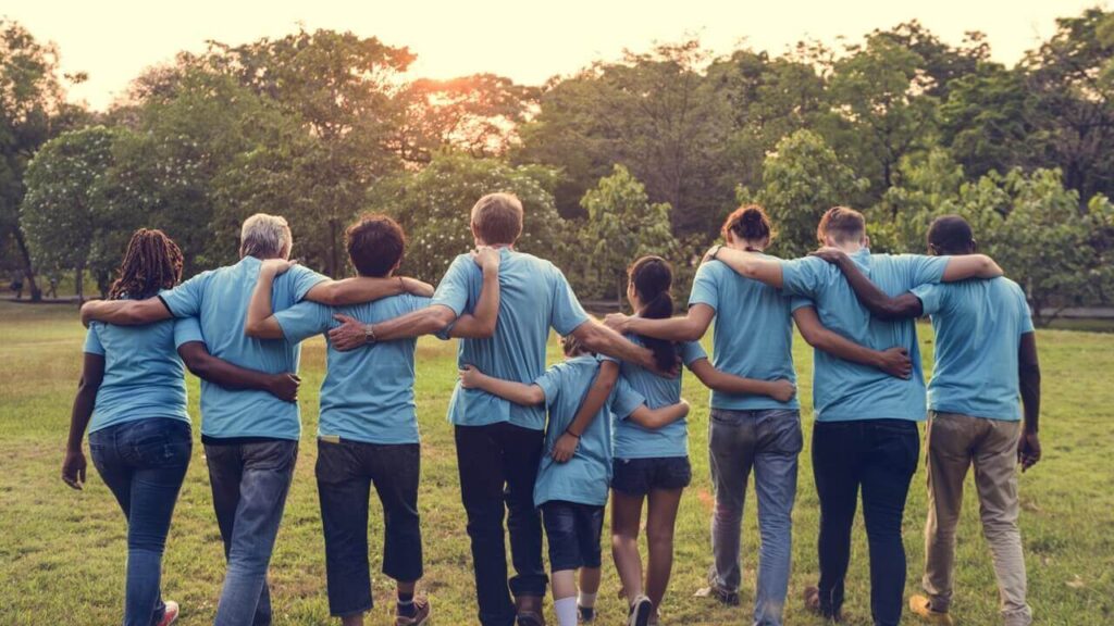 imagen de voluntarios de Volunteering Australia